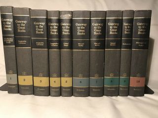 Gateway To The Great Books Britannica 1963 Complete Set Of 10