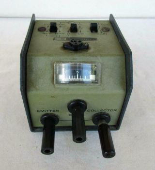 Heathkit Model It - 10 Transistor And Diode Tester