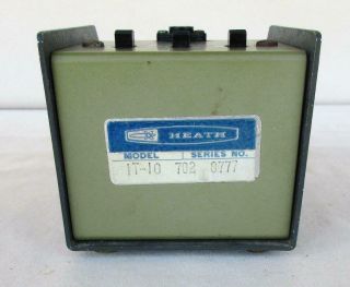 HEATHKIT MODEL IT - 10 TRANSISTOR AND DIODE TESTER 4