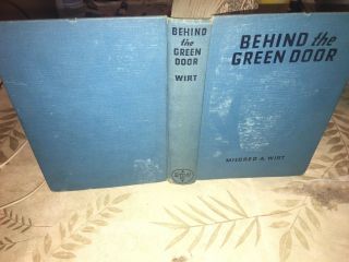Mildred Wirt " Behind The Green Door " 1940 Mystery Penny Parker Cupples & Leon