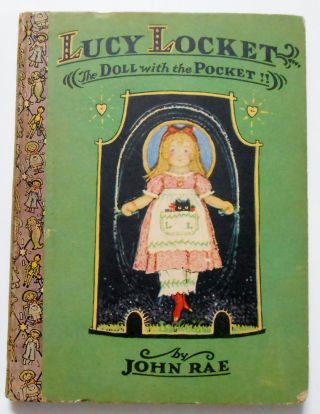 1928 Lucy Locket The Doll With The Pocket 1st Printing