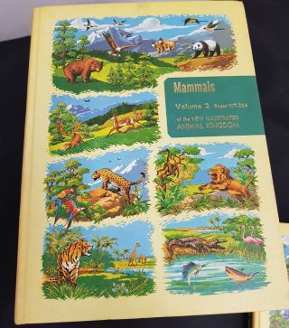 The Illustrated Encyclopedia Of Animal Life Books VOL 1 - 9 878 2