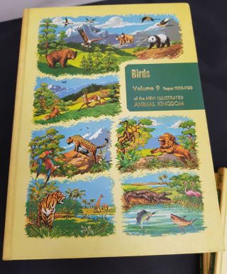 The Illustrated Encyclopedia Of Animal Life Books VOL 1 - 9 878 3
