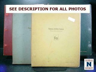 Noblespirit Vintage Famous Artists Course Books Set Of 4