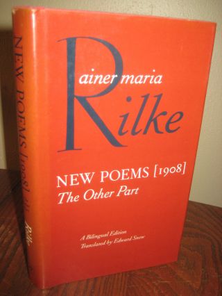 1st Edition Poems (1908) Rainer Maria Rilke Poetry Bilingual First Print