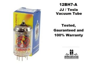 12bh7 - A Jj / Tesla Vacuum Tube - Ultra Low Noise - Guaranteed,
