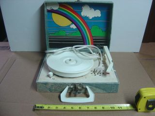 Vintage Imperial Portable Party Time Record Player Children 