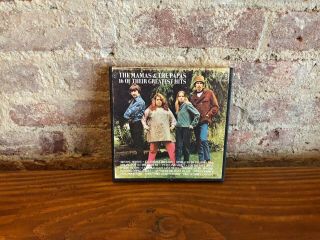 " The Mamas And The Papas 16 Of Their Greatest Hits " Reel To Reel Music Tape