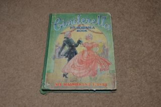 Cinderella Panorama Book Vintage 1930s Children 