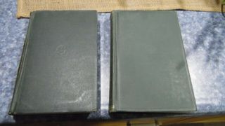 2 Vol Book Set HANDBOOK OF CHEMICAL MICROSCOPY 1938 & 1940 2nd Ed Chamot Mason 2