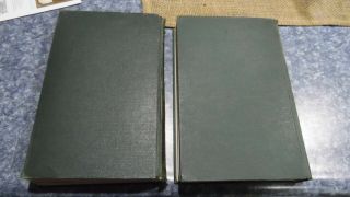 2 Vol Book Set HANDBOOK OF CHEMICAL MICROSCOPY 1938 & 1940 2nd Ed Chamot Mason 3