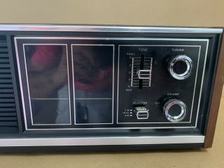 Vintage Panasonic Am/fm Table Radio.  Model Re - 7371