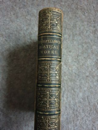 1854 Poetical Of Henry Wadsworth Longfellow,  With John Gilbert Book