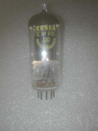 1 X Em80 Nos Tesla Magic Eye Indicator Tube,  100