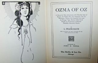 OZMA OF OZ by L Frank Baum Wizard of Oz 2