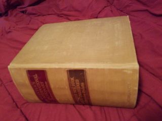 Webster’s International Dictionary – 2nd Edition 1941 Unabridged Large