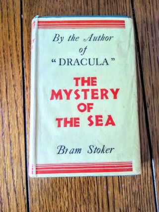 The Mystery Of The Sea Bram Stoker With D/c Author Of Dracula No Res