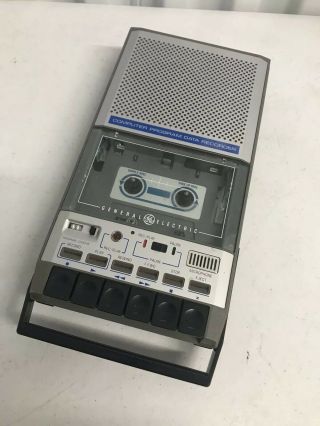 Ge Model 3 - 5158b Vintage Computer Program Data Cassette Recorder