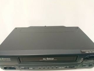 Emerson Model EWV401B VHS DA - 4 HEAD BLACK NO REMOTE VIDEO CASSETTE RECORDER 3