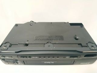 Emerson Model EWV401B VHS DA - 4 HEAD BLACK NO REMOTE VIDEO CASSETTE RECORDER 4