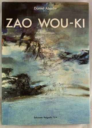 Chinese French Painter Artist Zao Wou - Ki Art Book / Daniel Abadie Hbdj