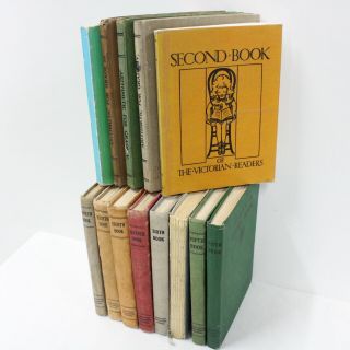 13 Vintage Victorian Education Readers & Arithmetic School Books 1943 - 1989 120 2