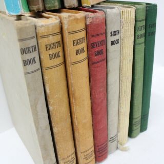 13 Vintage Victorian Education Readers & Arithmetic School Books 1943 - 1989 120 3