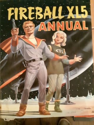 Vintage Collectable Fireball Xl5 Annual 1960s