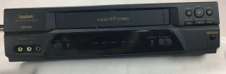 Symphonic SL2860 4 - Head Hi - Fi VCR VHS Cassette Recorder Remote CLEANED 3