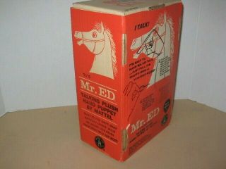 Vintage Mr.  Ed Talking Puppet Box Only 1962 - -