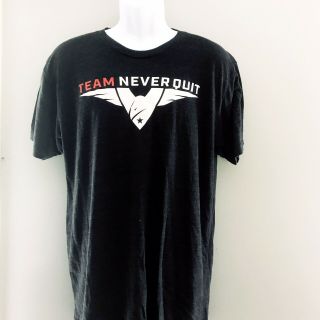 Men’s Large Team Never Quit Marcus Luttrell Lone Survivor Ranger T Shirt