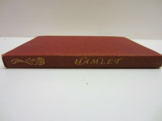 Vtg Old 1908 Book Shakespeare Hamlet Prince Of Denmark
