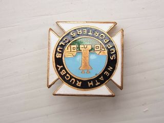NEATH Rugby Supporter Club Vintage Badge 2