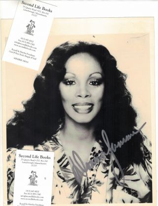 Donna Summer / Signed Photograph