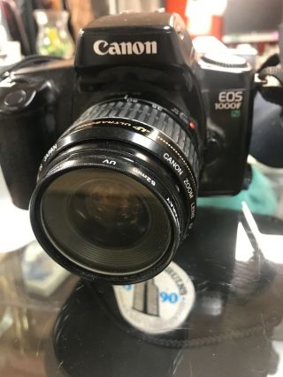 Canon Eos 1000f Vintage Film Slr Camera,  Zoom Lens Ef 35 - 80mm 1:4 - 5.  6