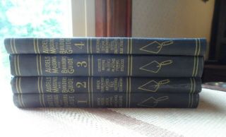 Audels Masons And Builders Guide Hard Cover Vol 1,  2,  3,  And 4