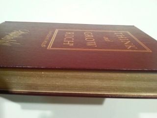 Think and Grow Rich - Leather Bound Collector Classic - Napoleon Hill 5