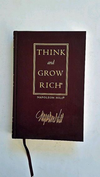 Think and Grow Rich - Leather Bound Collector Classic - Napoleon Hill 8