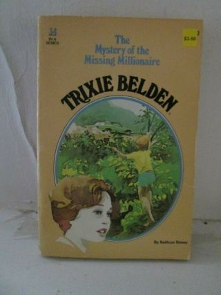 3 Trixie Belden Paperbacks By Kathryn Kenny 30,  31,  34 In