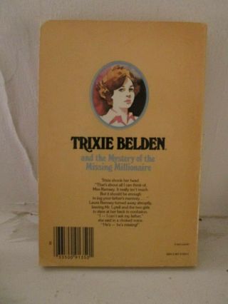 3 Trixie Belden Paperbacks by Kathryn Kenny 30,  31,  34 in 2