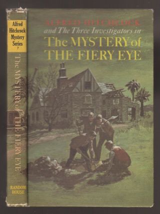 Vg 1967 Hardcover Alfred Hitchcock Three Investigators 7 Mystery Fiery Eye