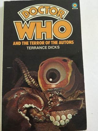 Dr Doctor Who & The Terror Of Autons Terrance Dicks Target Book 1979 Post