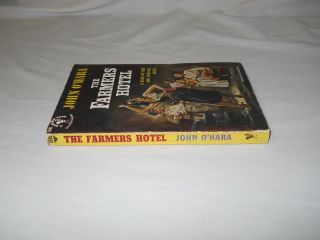 THE FARMERS HOTEL by John O ' Hara,  Bantam Book 1046,  Vintage Paperback - 1952 3