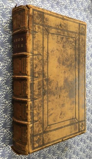 The Pictorial Edition Of The Book Of Common Prayer Woodcuts Leather Binding 1846