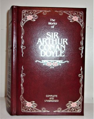 The Of Sir Arthur Conan Doyle,  Leather Sherlock Holmes,  Illustrated,  Book