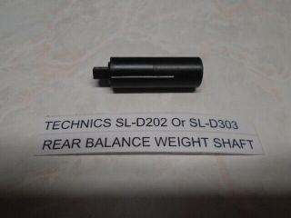 Technics Sl - D202 Sl - D303 Tone Arm Balance Weight Shaft