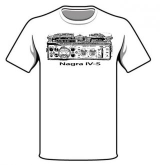 Nagra IV - S Reel to Reel Tape Recorder printed HEAVY WEIGHT T - Shirts S - 5XL 2