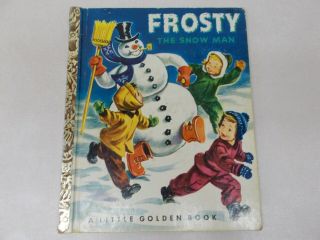 Frosty The Snow Man Malvern Christmas Vintage Children 