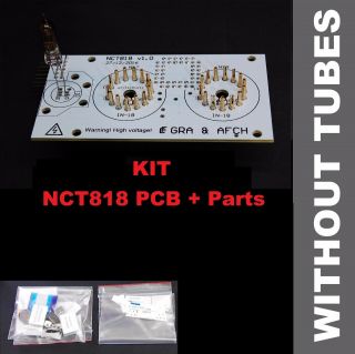 Nct818 Board For 7th And 8th Tubes,  Nixie Tubes Clock In - 18 Diy Kit[no Tubes]