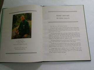 John Arthur Brown / Short History of Pine Valley Golf Club Book 1968 8